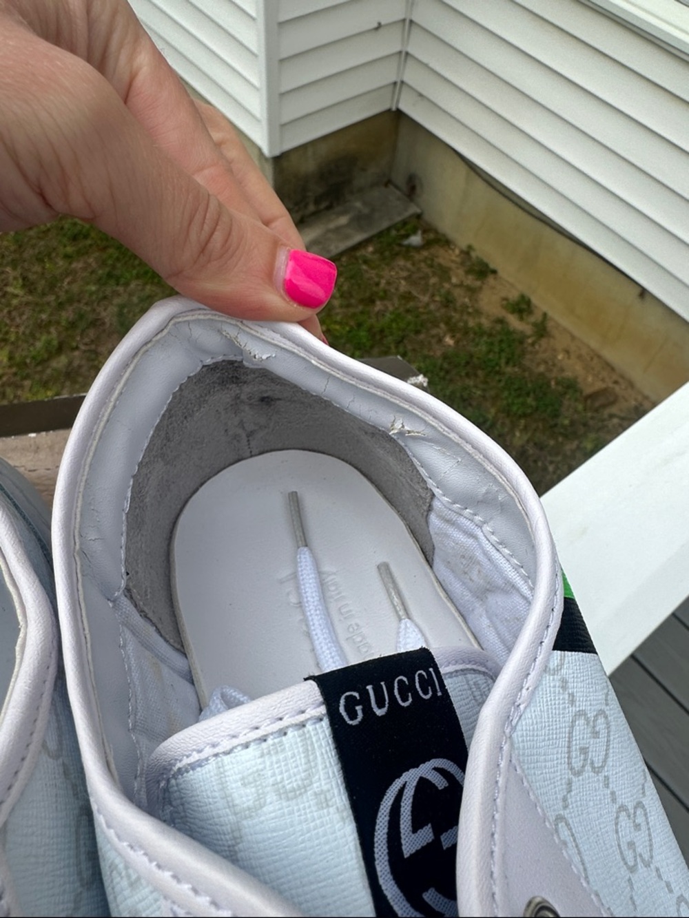 Gucci Monogram Sneakers 191397 - Picture 9 of 16